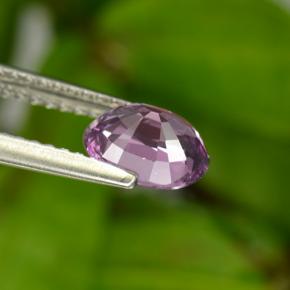 Espinélio roxo natural 1,19ct, corte oval, VS-SI