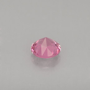 Espinélio rosa natural 0,45ct, corte redondo, VVS-VS