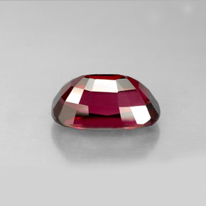 Espinélio vermelho natural 3,85ct, almofada cortada, VS