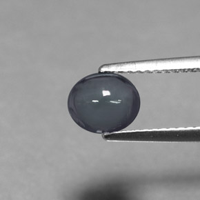 Espinélio cinza natural 1,32ct, corte oval, transparente