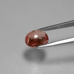 Espinélio rosa natural 2,47ct, corte oval, transparente