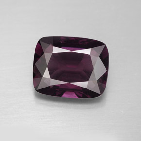 Espinélio  natural 3,46ct, almofada cortada, VS