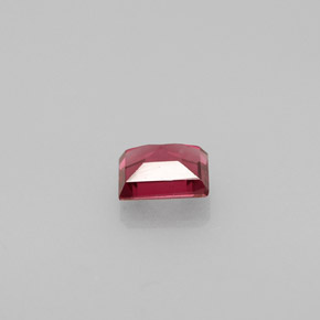 Espinélio vermelho natural 0,43ct, baguete, VS