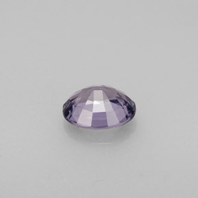 Espinélio violeta natural 0,77ct, corte oval, VS