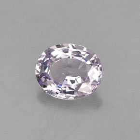 Espinélio violeta natural 0,68ct, corte oval, VVS-VS