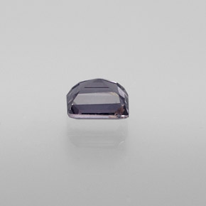 Espinélio violeta natural 0,53ct, baguete, VS