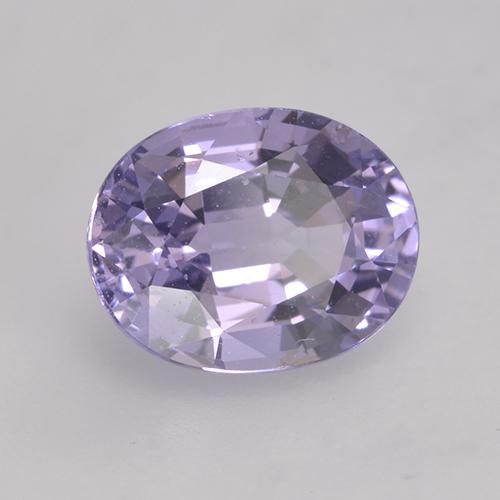 Espinélio violeta natural 1,48ct, corte oval, VVS-VS