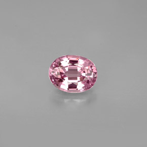 Espinélio rosa natural 1,06ct, corte oval, VVS-VS