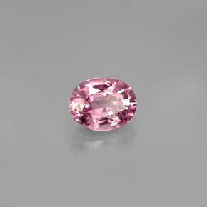 Espinélio rosa natural 1,06ct, corte oval, VVS-VS