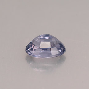 Espinélio azul natural 1,07ct, corte oval, VVS-VS