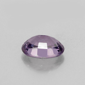 Espinélio violeta natural 1,01ct, corte oval, VVS