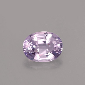 Espinélio violeta natural 0,96ct, corte oval, VVS