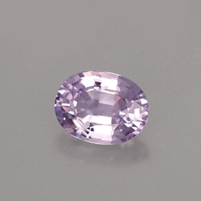 Espinélio violeta natural 0,96ct, corte oval, VVS