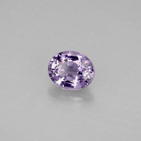 Espinélio violeta natural 0,88ct, corte oval, VVS