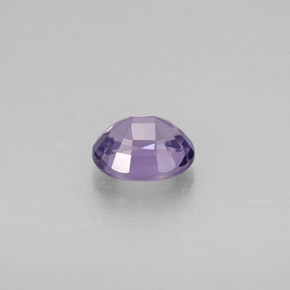 Espinélio violeta natural 0,88ct, corte oval, VVS