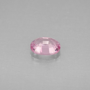 Espinélio rosa natural 0,79ct, corte oval, VVS-VS