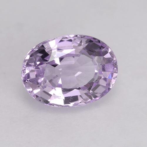 Espinélio violeta natural 0,92ct, corte oval, VVS