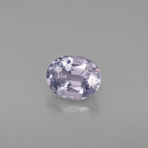Espinélio violeta natural 0,93ct, corte oval, VS