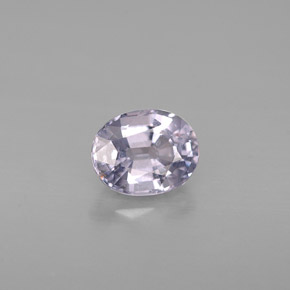 Espinélio violeta natural 0,93ct, corte oval, VS