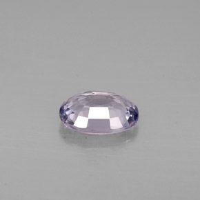 Espinélio violeta natural 0,89ct, corte oval, VVS