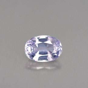 Espinélio violeta natural 0,74ct, corte oval, VVS-VS
