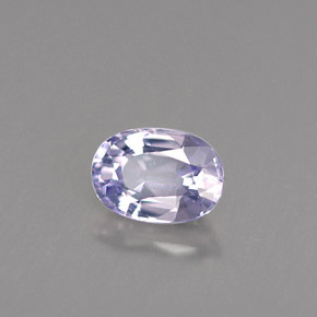 Espinélio violeta natural 0,74ct, corte oval, VVS-VS