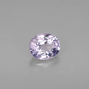 Espinélio violeta natural 0,86ct, corte oval, VVS-VS