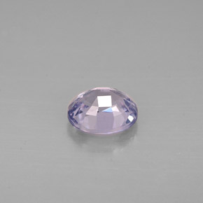 Espinélio violeta natural 0,86ct, corte oval, VVS-VS