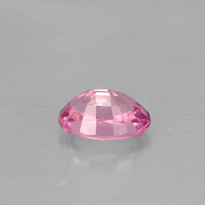 Espinélio rosa natural 0,55ct, corte oval, VS
