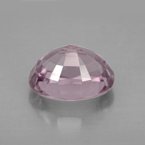 Espinélio violeta natural 4,57ct, corte oval, VS