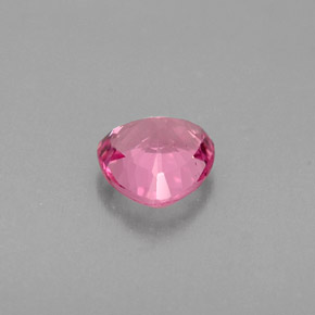 Espinélio rosa natural 0,64ct, trillion, VS