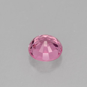 Espinélio rosa natural 0,74ct, corte redondo, VVS-VS