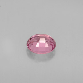 Espinélio rosa natural 0,76ct, corte oval, VVS