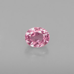 Espinélio rosa natural 0,63ct, corte oval, VVS-VS