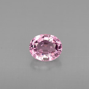 Espinélio roxo natural 0,74ct, corte oval, VVS-VS