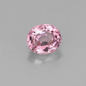 Espinélio roxo natural 0,82ct, corte oval, VVS-VS