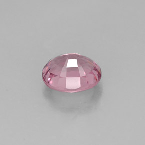 Espinélio roxo natural 0,82ct, corte oval, VVS-VS