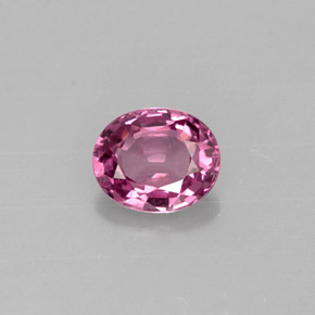 Espinélio violeta natural 0,67ct, corte oval, VVS-VS