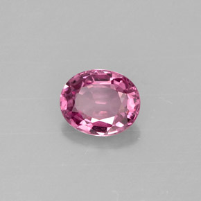 Espinélio violeta natural 0,67ct, corte oval, VVS-VS