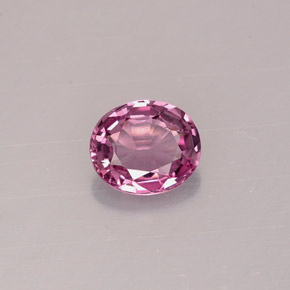 Espinélio violeta natural 0,63ct, corte oval, VVS-VS
