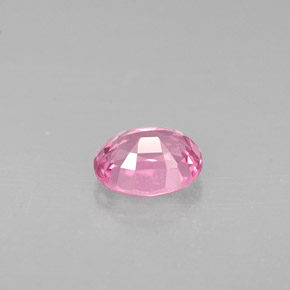 Espinélio rosa natural 0,68ct, corte oval, VVS-VS