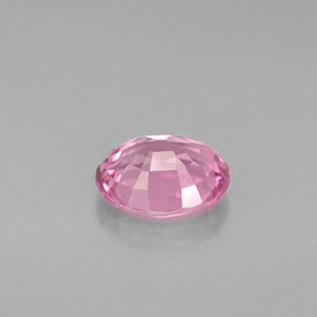 Espinélio rosa natural 0,88ct, corte oval, VVS-VS