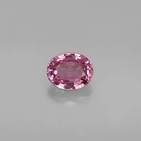 Espinélio violeta natural 0,54ct, corte oval, VVS-VS