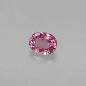 Espinélio violeta natural 0,54ct, corte oval, VVS-VS