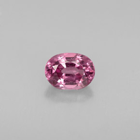 Espinélio violeta natural 0,64ct, corte oval, VVS-VS