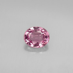 Espinélio violeta natural 0,72ct, corte oval, VVS-VS