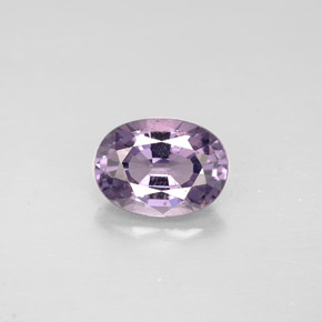 Espinélio violeta natural 0,97ct, corte oval, VS