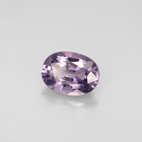 Espinélio violeta natural 0,97ct, corte oval, VS
