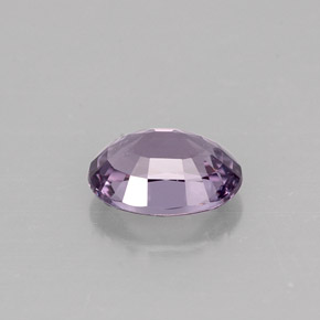 Espinélio violeta natural 1,00ct, corte oval, VVS
