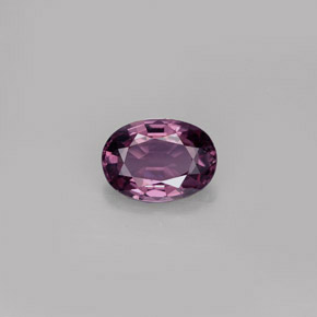 Espinélio violeta natural 0,86ct, corte oval, VVS-VS